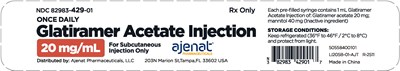 Blister Label (Blister Label 20mg)